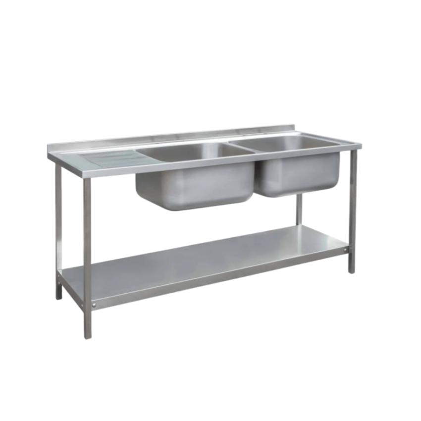 Commercial Kitchen Double Sink - Commercial Restaurant Kitchen Sink Double Sink