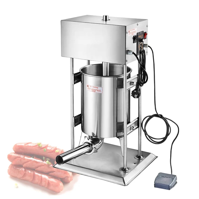 Commercial Kitchen Youtube - Manual Stainless Steel Sausage Filling Machine