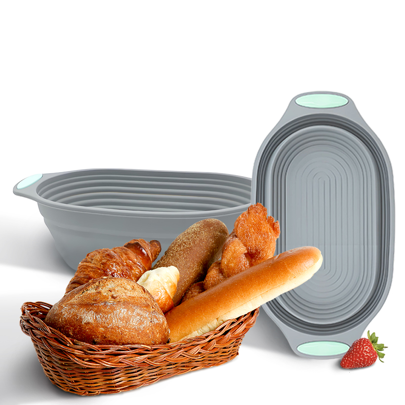 Commercial Kitchen Use - 1PC Silicone Foldable Banneton Bread Proofing