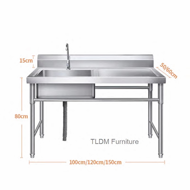 Commercial Kitchen Double Sink - Outdoor Kitchen Sinks Commercial Stainless Steel