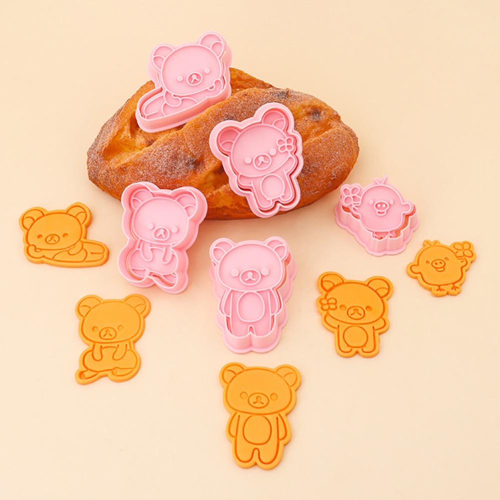 Commercial Kitchen Use - Cookie Cutters Cartoon Bear Biscuit Mold