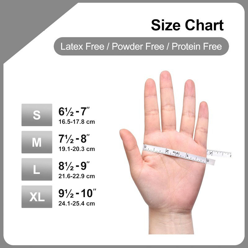 10-100PCS White Disposable Nit - Commercial Kitchen Gloves review and price