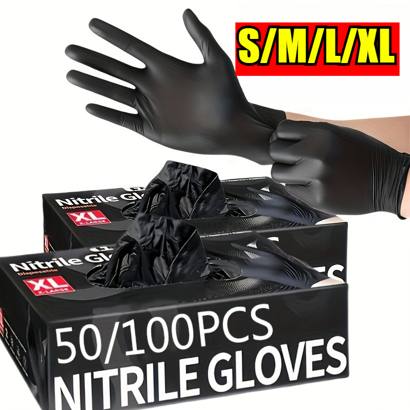 Disposable Nitrile Waterproof  - Commercial Kitchen Gloves review and price