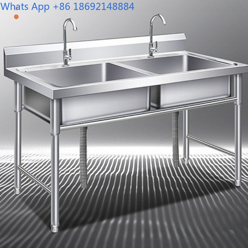 Commercial Stainless Steel Sin - Commercial Kitchen Double Sink review and price