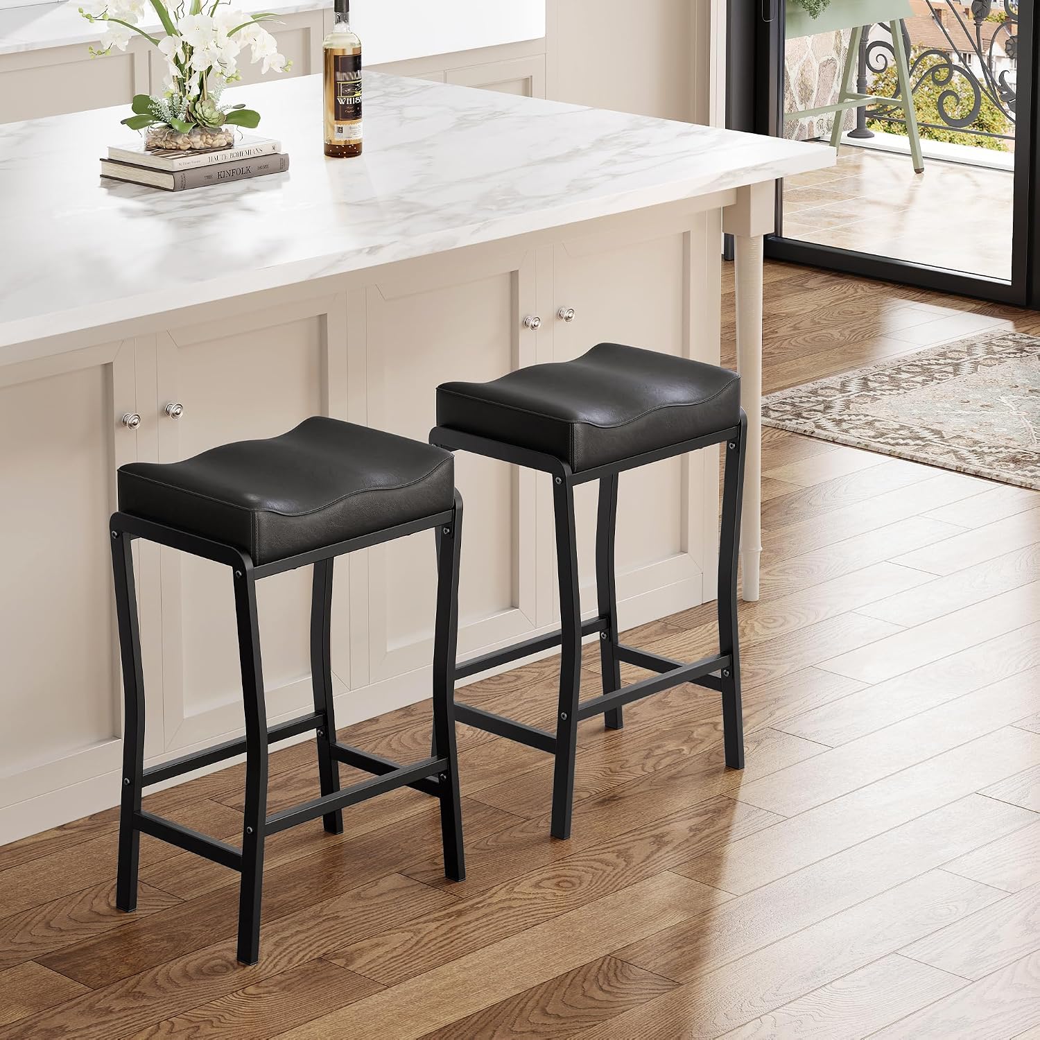 Counter Height Bar Stools Set  - Commercial Kitchen Island review and price